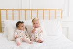 Load image into Gallery viewer, 2 Piece Kids Bamboo Pajama Set in Turkey Time
