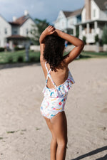 Load image into Gallery viewer, Makayla Swim in Mermaid Whimsy 
