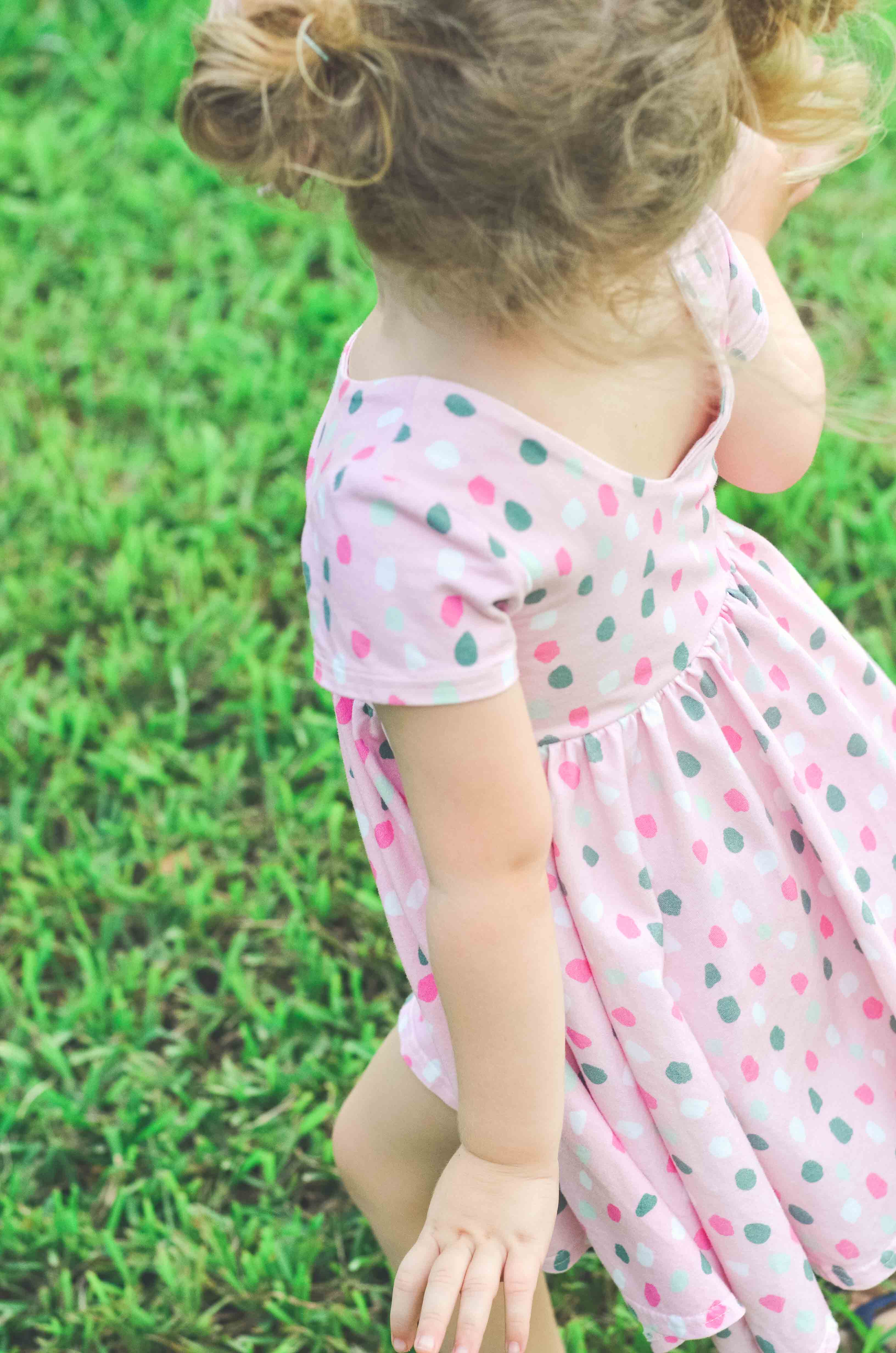 Dot Print Twirl Dress