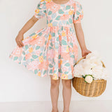 Puff Twirl in Soft Floral