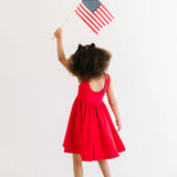 Tank Dress in Scarlet