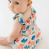 Maylen Poplin Bubble in Patriotic Bows