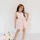 Macie Romper in Bunny Field