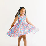 Tank Dress in Berries