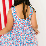 Tank Dress in Berries