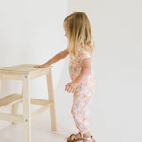 Rosie Romper in Bunny Field