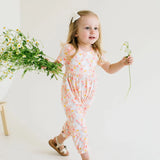 Rosie Romper in Bunny Field