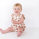 Load image into Gallery viewer, Betsy Romper in Crawfish
