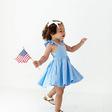 Rosita Dress in Baby Blue