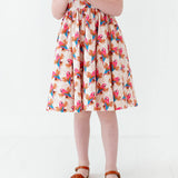 Charlotte Dress in Parrots 