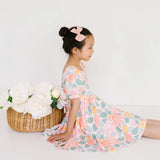 Puff Twirl in Soft Floral