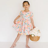 Puff Twirl in Soft Floral