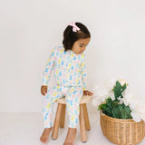 Zippy Bamboo Baby Pajama in Marshmallow Bunny