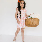 Macie Romper in Bunny Field