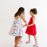 Tank Dress in Scarlet