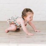 Load image into Gallery viewer, Isla Romper in Peachy Paradise
