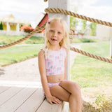 Ellie Swim in Pink Flags