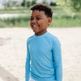 Boy Shorts in Blue Picnic | UPF 50