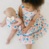 Maylen Poplin Bubble in Patriotic Bows