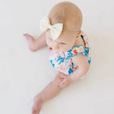 Maylen Poplin Bubble in Patriotic Bows