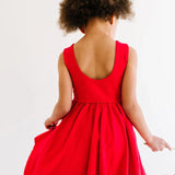 Tank Dress in Scarlet