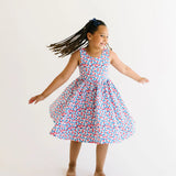 Tank Dress in Berries