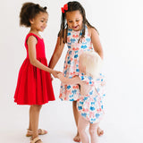 Tank Dress in Scarlet