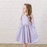 Emile Dress in Lavender 