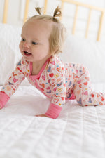 Load image into Gallery viewer, Baby Pajama in Heart Felt
