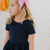 Elizabeth Dress in Navy