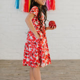 Classic Twirl Dress in Apple