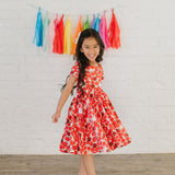 Classic Twirl Dress in Apple
