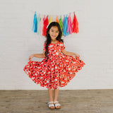 Classic Twirl Dress in Apple
