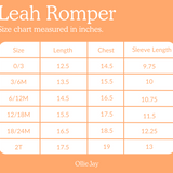 Leah Romper in Gingerbread