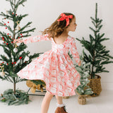 Gwendolyn Dress in Santa Cocoa