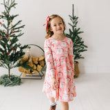 Gwendolyn Dress in Santa Cocoa