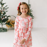 Gwendolyn Dress in Santa Cocoa