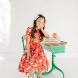 Elizabeth Dress in Apple