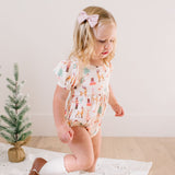 Puff Romper in Nutcracker