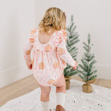 Leah Romper in Gingerbread