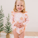 Leah Romper in Gingerbread