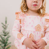 Leah Romper in Gingerbread