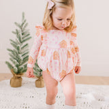 Leah Romper in Gingerbread