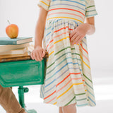 Classic Twirl in Primary Stripe