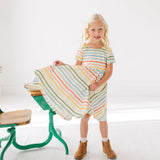 Classic Twirl in Primary Stripe