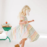 Classic Twirl in Primary Stripe