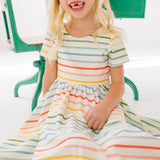 Classic Twirl in Primary Stripe