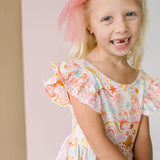 Olivia Twirl Dress in Dreamy Dino