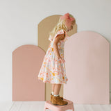 Olivia Twirl Dress in Dreamy Dino