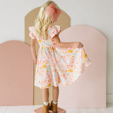 Olivia Twirl Dress in Dreamy Dino